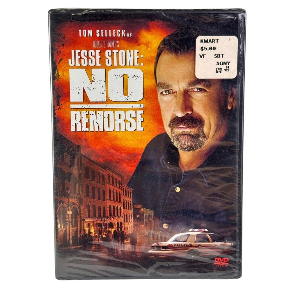 Jesse Stone No Remorse DVD Tom Selleck‎ Robert B Parker Crime Mystery Thriller